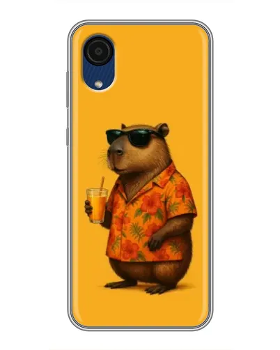 Чехол для Samsung Galaxy A03 Core с картинкой «Капибара на отдыхе» Чехол для Samsung Galaxy A03 Core с картинкой «Капибара на отдыхе»