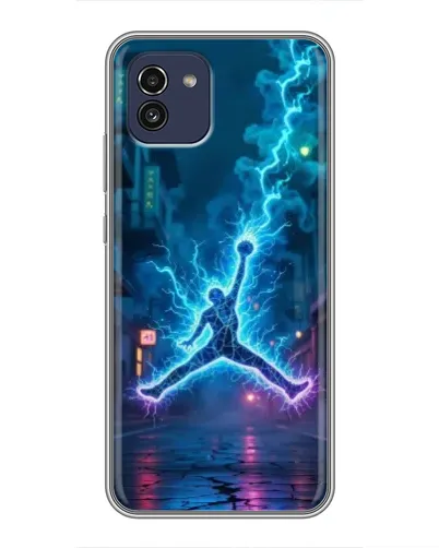 Чохол для Samsung Galaxy A03 (A035) з картинкою «Jordan Gold Jumpman» Чохол для Samsung Galaxy A03 (A035) з картинкою «Jordan Gold Jumpman»