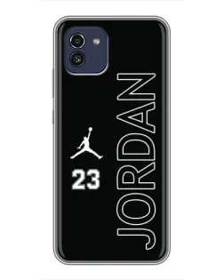 Чохол для Samsung Galaxy A03 (A035) з картинкою «Jordan Vertical»