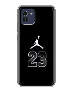 Чохол для Samsung Galaxy A03 (A035) з картинкою «Jordan Flight 23»