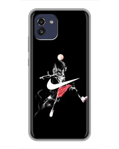Чохол для Samsung Galaxy A03 (A035) з картинкою «Jordan Jumpman» Чохол для Samsung Galaxy A03 (A035) з картинкою «Jordan Jumpman»