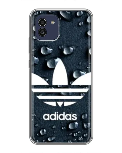 Чохол для Samsung Galaxy A03 (A035) з картинкою «Adidas Trefoil Blue» Чохол для Samsung Galaxy A03 (A035) з картинкою «Adidas Trefoil Blue»