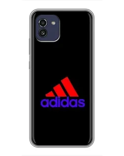 Чохол для Samsung Galaxy A03 (A035) з картинкою «Класичний Adidas»