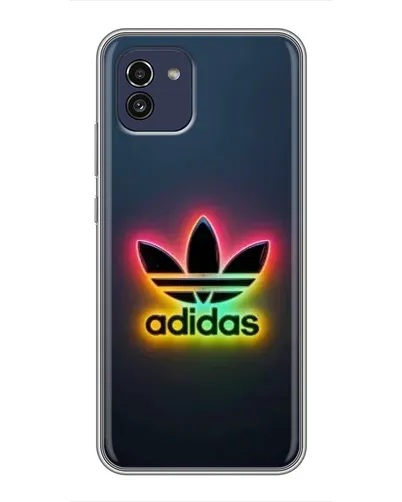 Чохол для Samsung Galaxy A03 (A035) з картинкою «Неоновий Adidas» Чохол для Samsung Galaxy A03 (A035) з картинкою «Неоновий Adidas»