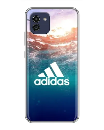 Чохол для Samsung Galaxy A03 (A035) з картинкою «Океанська глибина адідас» Чохол для Samsung Galaxy A03 (A035) з картинкою «Океанська глибина адідас»