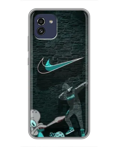 Чехол для Samsung Galaxy A03 (A035) с картинкой «Спортивный арт Nike» Чехол для Samsung Galaxy A03 (A035) с картинкой «Спортивный арт Nike»