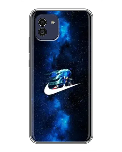 Чехол для Samsung Galaxy A03 (A035) с картинкой «Звездный путь Nike» Чехол для Samsung Galaxy A03 (A035) с картинкой «Звездный путь Nike»