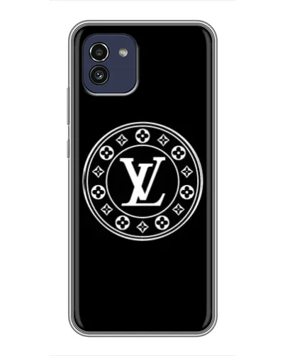 Чехол для Samsung Galaxy A03 (A035) с картинкой «LV — печать стиля»