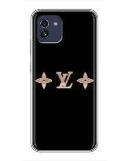 Чехол для Samsung Galaxy A03 (A035) с картинкой «Louis Vuitton — минимализм»