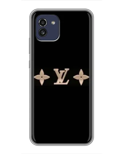 Чехол для Samsung Galaxy A03 (A035) с картинкой «Louis Vuitton — минимализм»