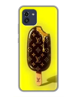 Чехол для Samsung Galaxy A03 (A035) с картинкой «Мороженое от LV»