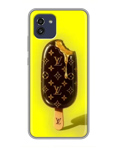 Чехол для Samsung Galaxy A03 (A035) с картинкой «Мороженое от LV»