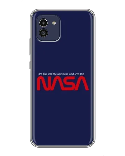 Чохол для Samsung Galaxy A03 (A035) з картинкою «NASA — глибокий космос»