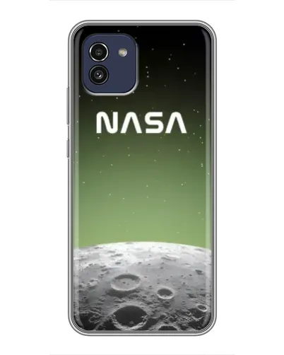 Чохол для Samsung Galaxy A03 (A035) з картинкою «NASA — місячний градієнт»