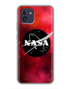 Чехол для Samsung Galaxy A03 (A035) с картинкой «NASA — красная туманность» Чехол для Samsung Galaxy A03 (A035) с картинкой «NASA — красная туманность»