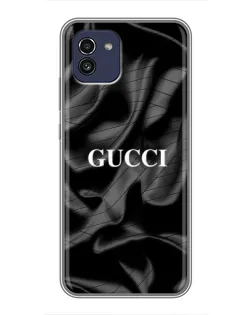 Чехол для Samsung Galaxy A03 (A035) с картинкой «Gucci — шелковые волны» Чехол для Samsung Galaxy A03 (A035) с картинкой «Gucci — шелковые волны»