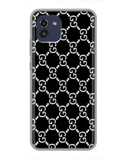 Чехол для Samsung Galaxy A03 (A035) с картинкой «Gucci — сетчатый паттерн» Чехол для Samsung Galaxy A03 (A035) с картинкой «Gucci — сетчатый паттерн»