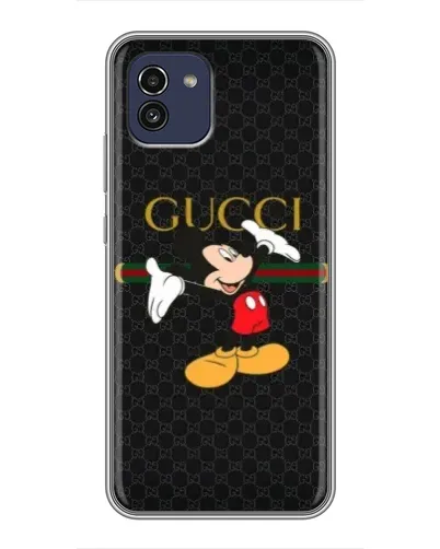 Чохол для Samsung Galaxy A03 (A035) з картинкою «Міккі Маус Gucci» Чохол для Samsung Galaxy A03 (A035) з картинкою «Міккі Маус Gucci»
