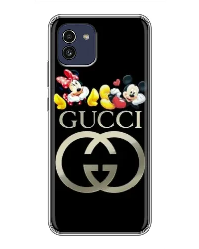 Чохол для Samsung Galaxy A03 (A035) з картинкою «Gucci — герої Disney» Чохол для Samsung Galaxy A03 (A035) з картинкою «Gucci — герої Disney»