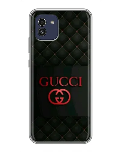 Чохол для Samsung Galaxy A03 (A035) з картинкою «Gucci — стьобаний чорний» Чохол для Samsung Galaxy A03 (A035) з картинкою «Gucci — стьобаний чорний»