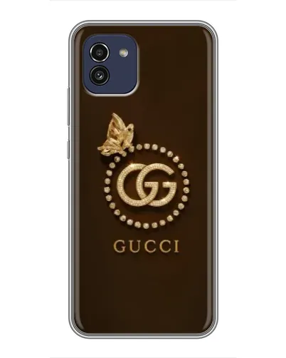 Чохол для Samsung Galaxy A03 (A035) з картинкою «Gucci — золотий метелик» Чохол для Samsung Galaxy A03 (A035) з картинкою «Gucci — золотий метелик»