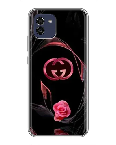 Чохол для Samsung Galaxy A03 (A035) з картинкою «Gucci — неонова троянда» Чохол для Samsung Galaxy A03 (A035) з картинкою «Gucci — неонова троянда»