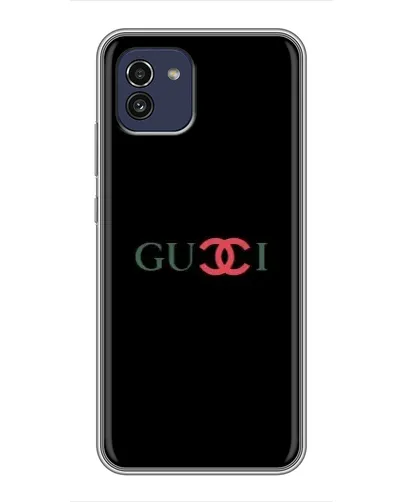 Чохол для Samsung Galaxy A03 (A035) з картинкою «Gucci — червоний градієнт» Чохол для Samsung Galaxy A03 (A035) з картинкою «Gucci — червоний градієнт»