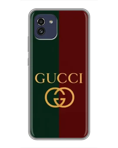 Чехол для Samsung Galaxy A03 (A035) с картинкой «Gucci — темно-зеленый градиент» Чехол для Samsung Galaxy A03 (A035) с картинкой «Gucci — темно-зеленый градиент»
