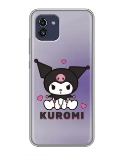 Чехол для Samsung Galaxy A03 (A035) с картинкой «Kuromi — фиолетовый арт» Чехол для Samsung Galaxy A03 (A035) с картинкой «Kuromi — фиолетовый арт»