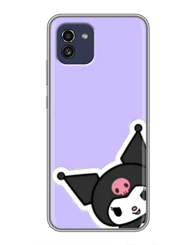 Чехол для Samsung Galaxy A03 (A035) с картинкой «Забавная Kuromi»