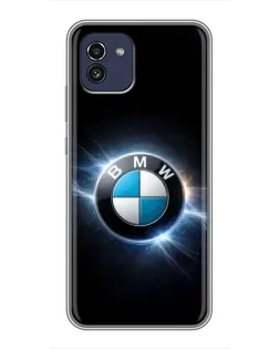 Чехол для Samsung Galaxy A03 (A035) с картинкой «BMW — неоновое сияние» Чехол для Samsung Galaxy A03 (A035) с картинкой «BMW — неоновое сияние»