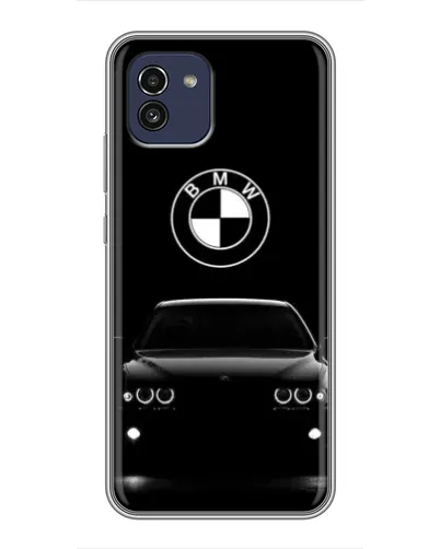 Чохол для Samsung Galaxy A03 (A035) з картинкою «BMW — погляд з темряви»