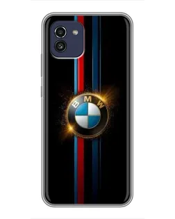 Чохол для Samsung Galaxy A03 (A035) з картинкою «BMW M-Power неон»