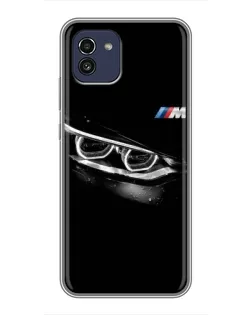Чехол для Samsung Galaxy A03 (A035) с картинкой «BMW — взгляд тигра»