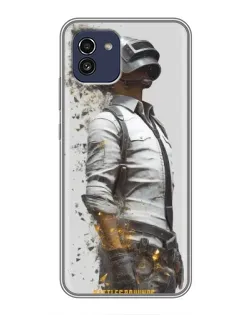Чохол для Samsung Galaxy A03 (A035) з картинкою «PUBG — боєць у пилу» Чохол для Samsung Galaxy A03 (A035) з картинкою «PUBG — боєць у пилу»