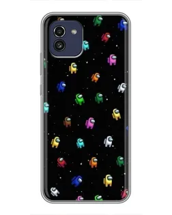 Чохол для Samsung Galaxy A03 (A035) з картинкою «Екіпаж Among Us» Чохол для Samsung Galaxy A03 (A035) з картинкою «Екіпаж Among Us»