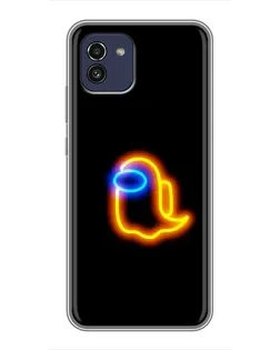 Чохол для Samsung Galaxy A03 (A035) з картинкою «Among Us неонове сяйво» Чохол для Samsung Galaxy A03 (A035) з картинкою «Among Us неонове сяйво»