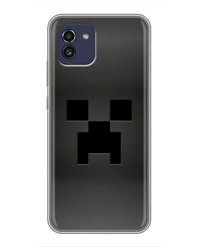 Чохол для Samsung Galaxy A03 (A035) з картинкою «Чорний кріпер градієнт»