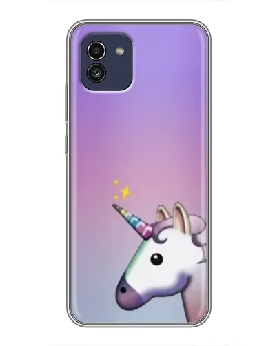 Чохол для Samsung Galaxy A03 (A035) з картинкою «Єдиноріг градієнт» Чохол для Samsung Galaxy A03 (A035) з картинкою «Єдиноріг градієнт»
