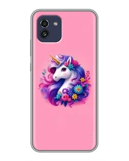 Чохол для Samsung Galaxy A03 (A035) з картинкою «Казковий єдиноріг»