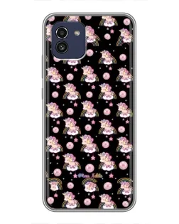 Чохол для Samsung Galaxy A03 (A035) з картинкою «Magic Unicorn паттерн»
