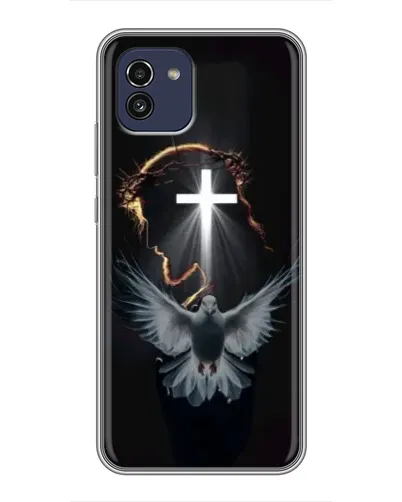 Чохол для Samsung Galaxy A03 (A035) з картинкою «Голуб та Світло»