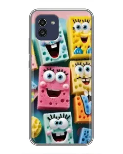 Чохол для Samsung Galaxy A03 (A035) з картинкою «Кольорові губки» Чохол для Samsung Galaxy A03 (A035) з картинкою «Кольорові губки»