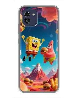 Чохол для Samsung Galaxy A03 (A035) з картинкою «Космічний фастфуд» Чохол для Samsung Galaxy A03 (A035) з картинкою «Космічний фастфуд»