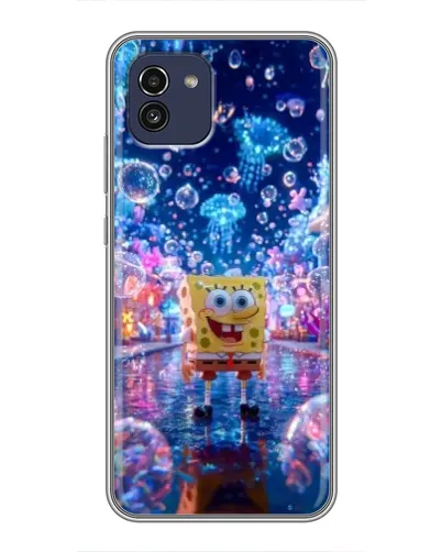 Чохол для Samsung Galaxy A03 (A035) з картинкою «Неоновий океан»