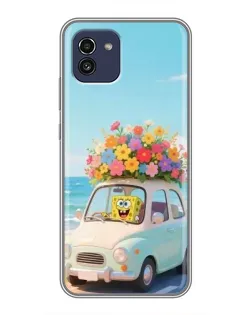 Чохол для Samsung Galaxy A03 (A035) з картинкою «Автомобільна подорож»