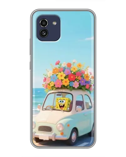 Чохол для Samsung Galaxy A03 (A035) з картинкою «Автомобільна подорож»