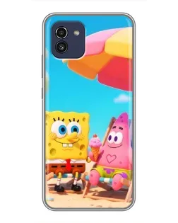 Чохол для Samsung Galaxy A03 (A035) з картинкою «Відпочинок на пляжі»
