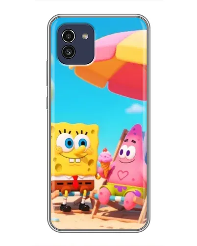 Чохол для Samsung Galaxy A03 (A035) з картинкою «Відпочинок на пляжі»