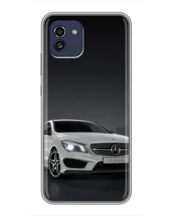 Чехол для Samsung Galaxy A03 (A035) с картинкой «Mercedes AMG GT Silver» Чехол для Samsung Galaxy A03 (A035) с картинкой «Mercedes AMG GT Silver»